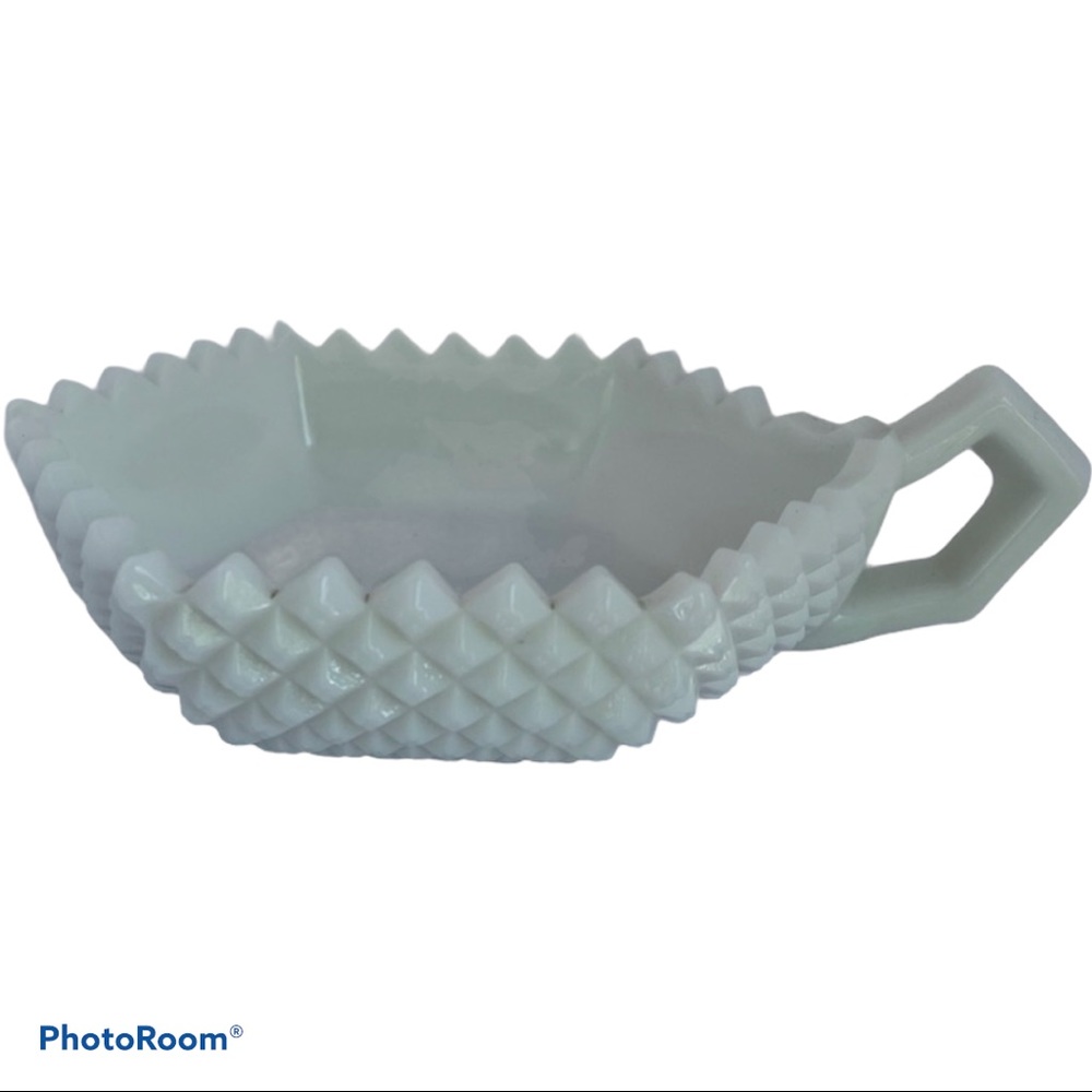Vintage Westmoreland Milk Glass Dish